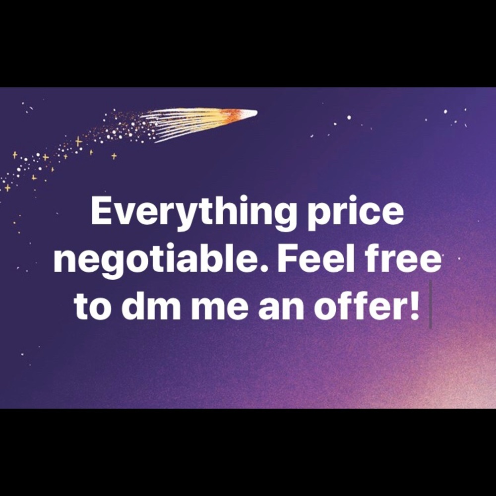Discounts on all items. Request best offer!!